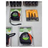 (8) Assorted NEW Shop Tools