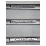 Assorted Craftsman Open-Box Wrenches