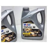 (2) 1 Gal Mobil I Delvac 5W-40 Deisel Motor Oil, NEW