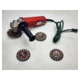 Milwaukee Angle Grinder with Wire Disc