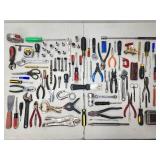Table of Assorted Hand Tools