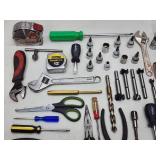 Table of Assorted Hand Tools