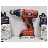Black & Decker Cordless Drill with Accessories