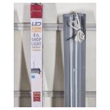 (3) 4 ft LED Shop Lights