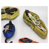Assorted Cargo Ratchet Straps