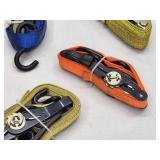 Assorted Cargo Ratchet Straps