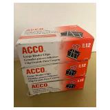 Acco Large Binder Clips