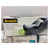 Invisible Tape Rolls and Dispenser
