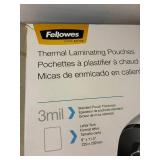 Fellowes Thermal Laminating Pouches