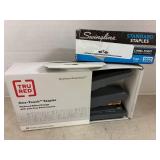 One-Touch Stapler and Staples