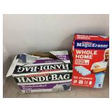 Wastebasket Bags and Magic Erasers