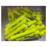 Yellow Sharpie Highlighters