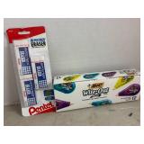 Pentel Erasers and BIC Correctip Tape