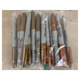 Sharpie Bronze and Gold Metallic Markers