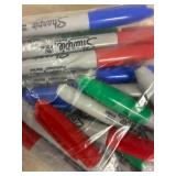 Red, Green and Blue Sharpie Markers