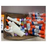 Kids Scissors, Glue and Glue Sticks