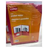 Red Two Pocket Folders