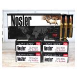 Nosler .300 Winchester Short Magnum (WSM) Ammo 100 rd (5x20) Lot 1 of  2