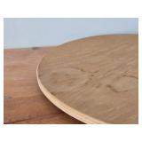 Lot of (1) Wooden Lazy Susan Turntable 23 1/2"