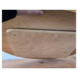 Lot of (1) Wooden Lazy Susan Turntable 23 1/2"