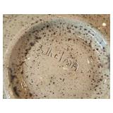 Handcrafted Ceramic Dish (signed on bottom)