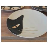 Lot of (4) Cat Eyes theme Plates by Jewel Japan (Japan)
