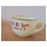 Custard Glass Souvenir - Mini Pitcher and Cup