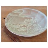 Sud & Co Cassis En Provence Collection Glazed Terra Cotta Pottery Pedestal Bowl (France)