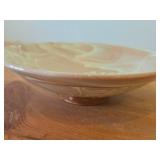 Sud & Co Cassis En Provence Collection Glazed Terra Cotta Pottery Pedestal Bowl (France)