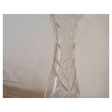 Vintage Cut Glass Bud Vase