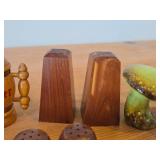 Shakers - (4 Sets) of Salt and Pepper Shakers, (1) Individual Salt and Pepper Shaker, (1) Sugar Shaker