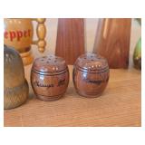 Shakers - (4 Sets) of Salt and Pepper Shakers, (1) Individual Salt and Pepper Shaker, (1) Sugar Shaker