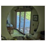 Round Wall Mirror 48"