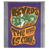 1968 The Byrds 2-Sided Poster