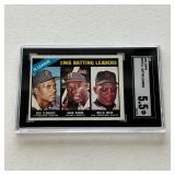 1966 Topps #213 National League Batting Leaders Card