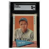 1961 Fleer #75 Babe Ruth Baseball Greats Card