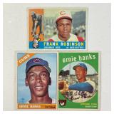 Frank Robinson & Ernie Banks Baseball Cards, 1959 Ernie Banks