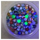 Vintage Marbles Incl. Uranium