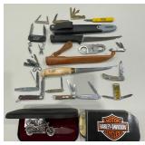 Harley Davidson & Misc. Knives