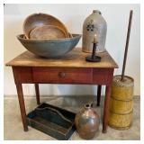Early Americana In Old Paint