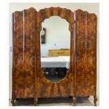 French Burled Armoire