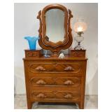 Cherry Victorian Wishbone Dresser