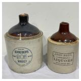 Advertising Stoneware Jugs,