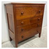 Early American Cherry Chest of Drawers