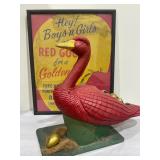 Red Goose Shoes Advertising, Lays Golden Eggs