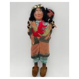 Skookum Indian with Papoose