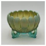 Opalescent Carnival Footed Bowl