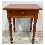 Cherry one Drawer Table