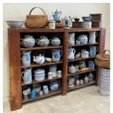 Blue & White Stoneware, Crockery, Primitives