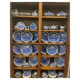 Set of Blue Copeland Spode